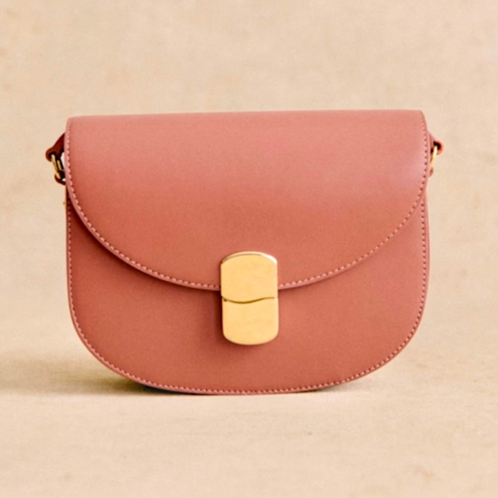 Sézane Claude Bag in Rosewood from 2023 Collection